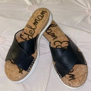 New Sam Edelman Jen Leather Espadrille  Sz 7.5